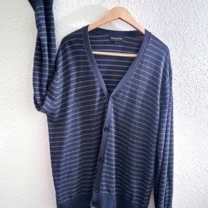 Banana Republic Dark Blue Cardigan